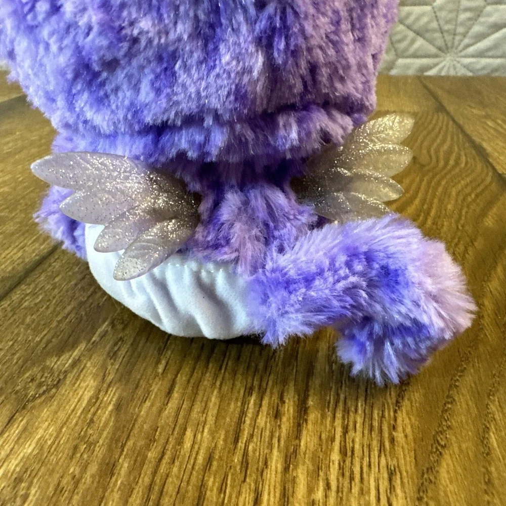 Hatchimals Hatchibabies Purple Ponette‎ Baby Bird Interactive Talks Lights Works